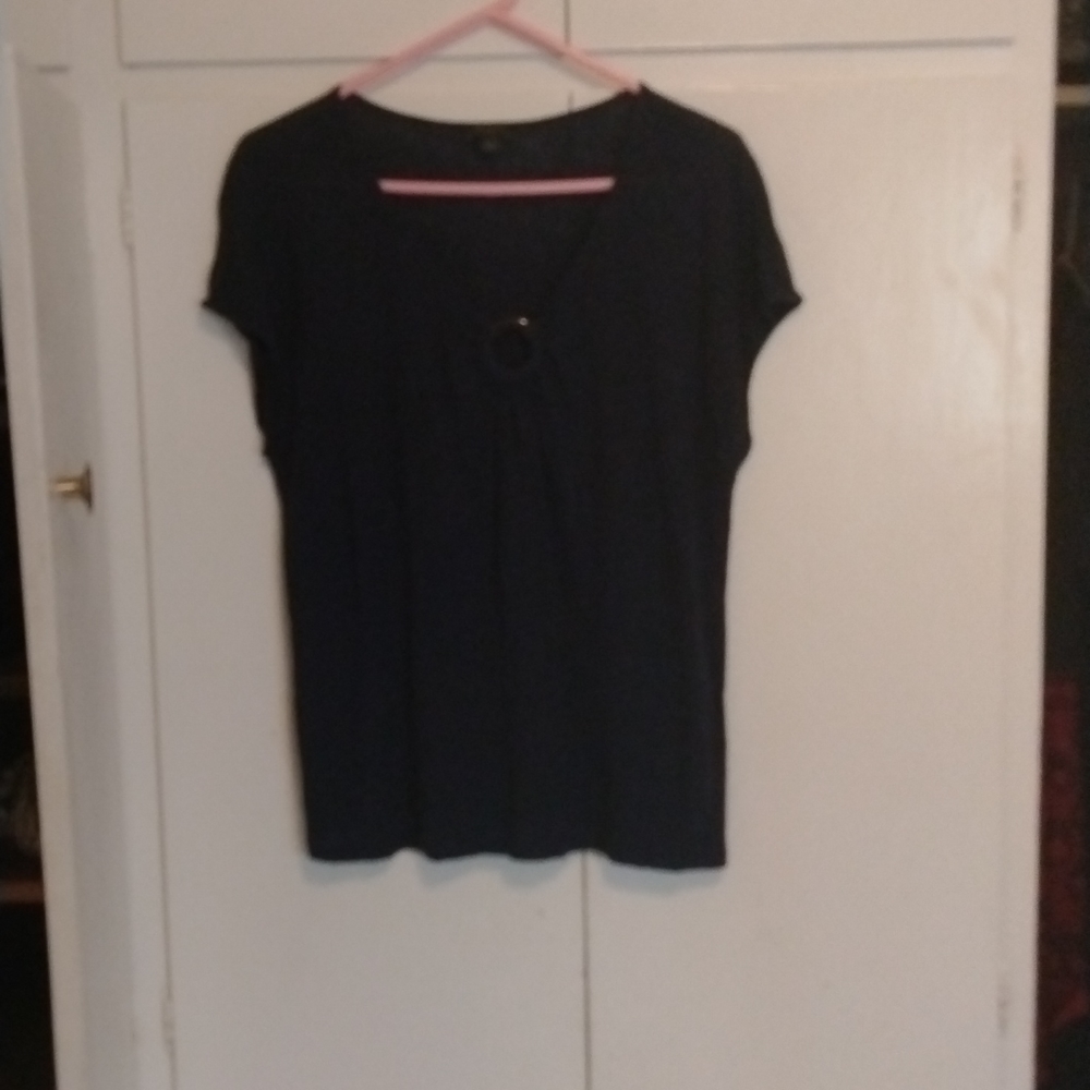 Ann Taylor blouse with key hole